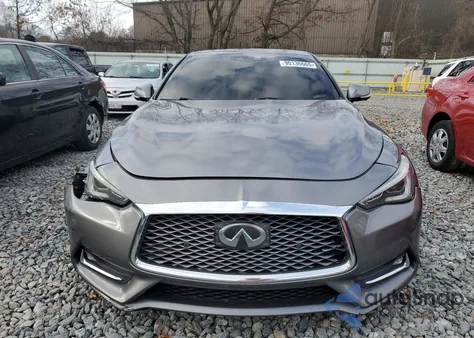 2017 Infiniti Q60 Red Sport 400 z USA, uszkodzony, nr VIN JN1FV7EL6HM700314